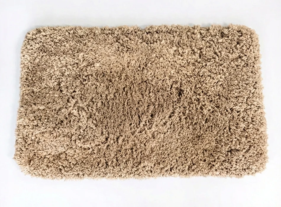 Muddy Mat® Fluffy Bathroom Rug, Soft Absorbent Microfiber Bath Mat, Non Slip, Quick Dry, Machine Washable for Bathroom Floor, Tub, Shower, Toilet and Sink