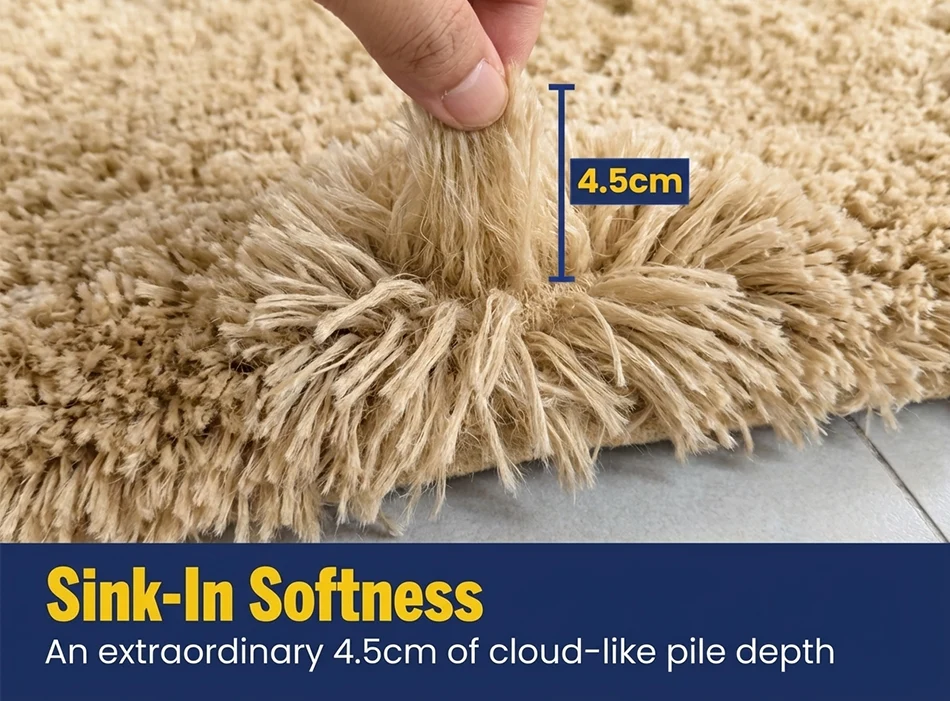 Muddy Mat® Juego de 2 alfombras de baño mullidas, alfombras de microfibra suaves y absorbentes, antideslizantes, de secado rápido y lavables a máquina para suelo, bañera, ducha e inodoro, 20"x30" + 20"x20" en forma de U