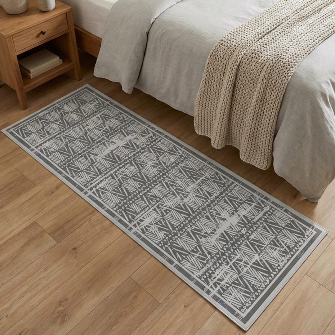 Muddy Carpet Zenith Washable Area Rug for Living Room and Bedroom