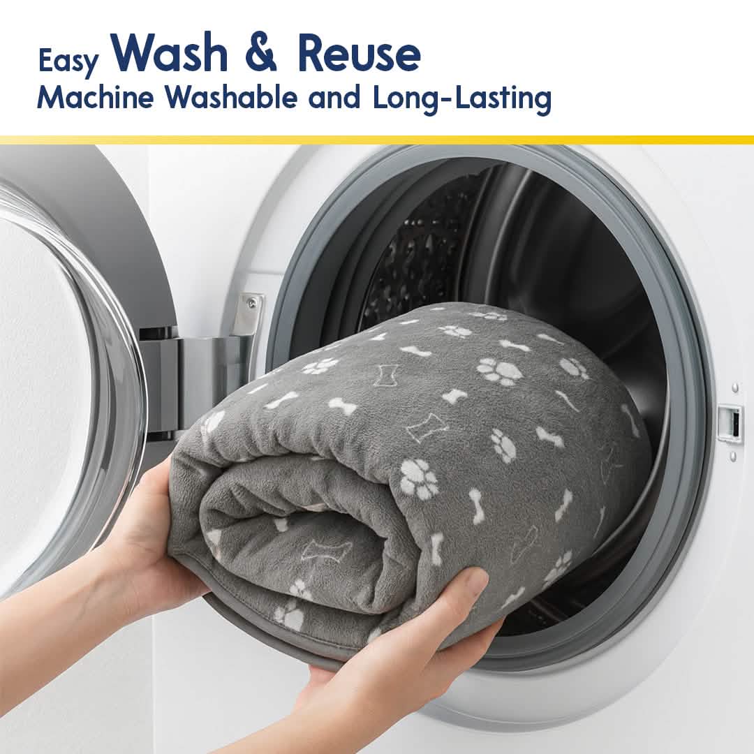 Muddy Mat® vaskbare tisseunderlag – gjenbrukbare, vanntette 100 % valpetreningsunderlag