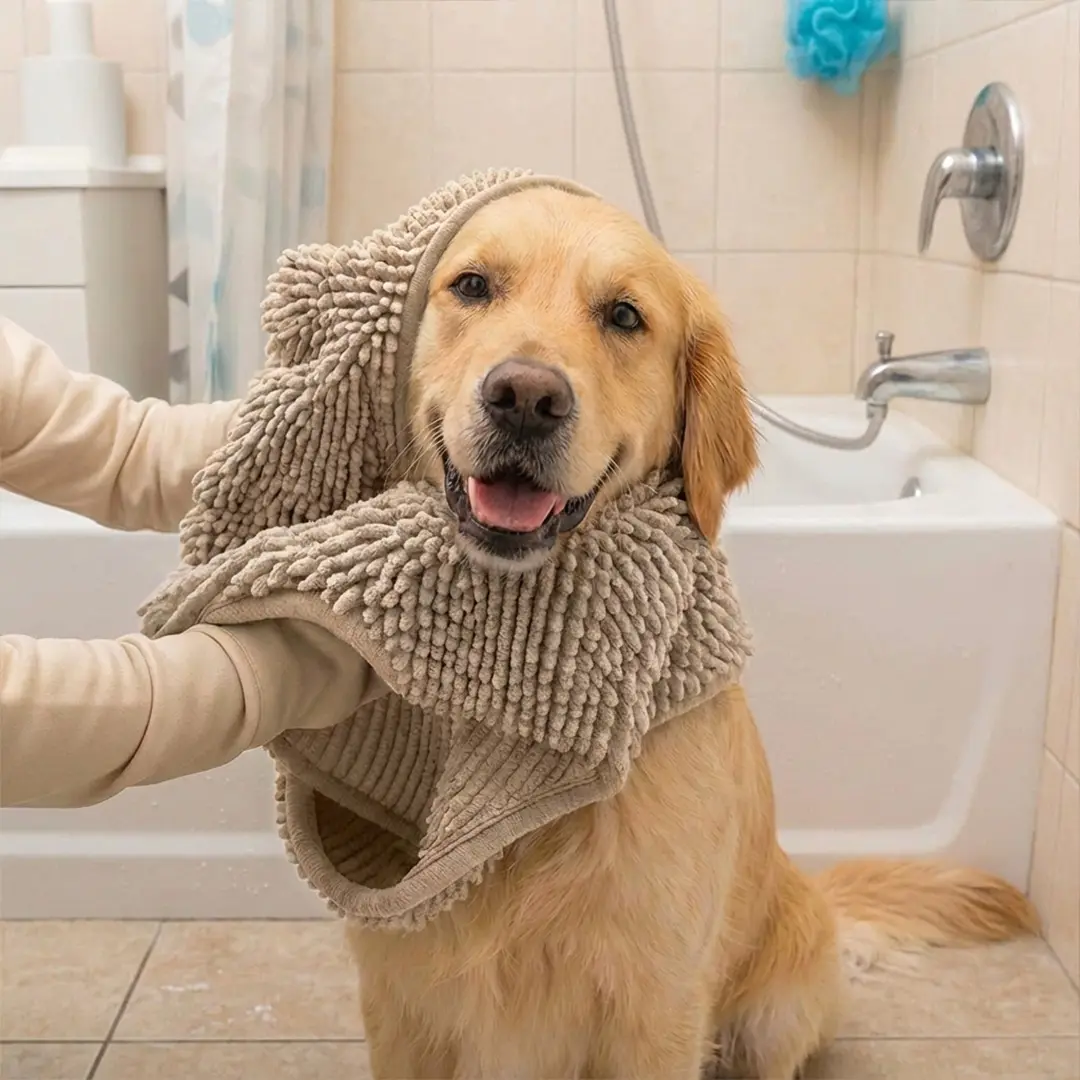 Doggy Dryer Shammy Towel for Wet and Muddy Dogs
