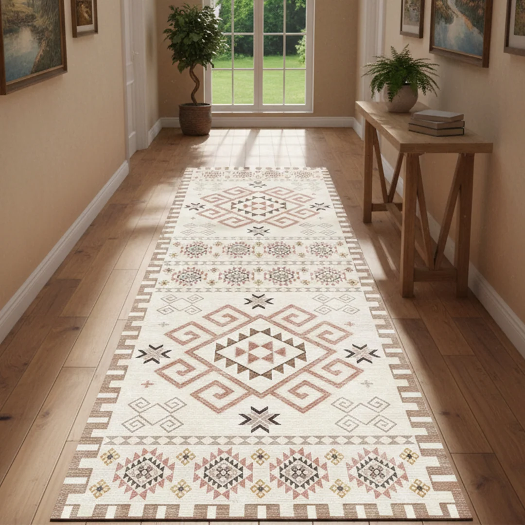 Alfombra lavable y antideslizante Sedona de Muddy Carpet, suave, para salas de estar, dormitorios y comedores