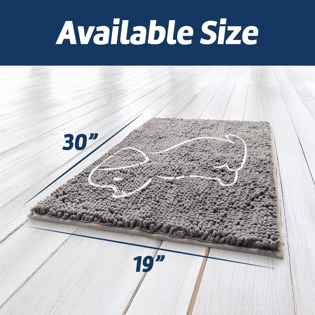 Alfombrilla de suelo de lujo Muddy Mat® Dog Sit con bordado