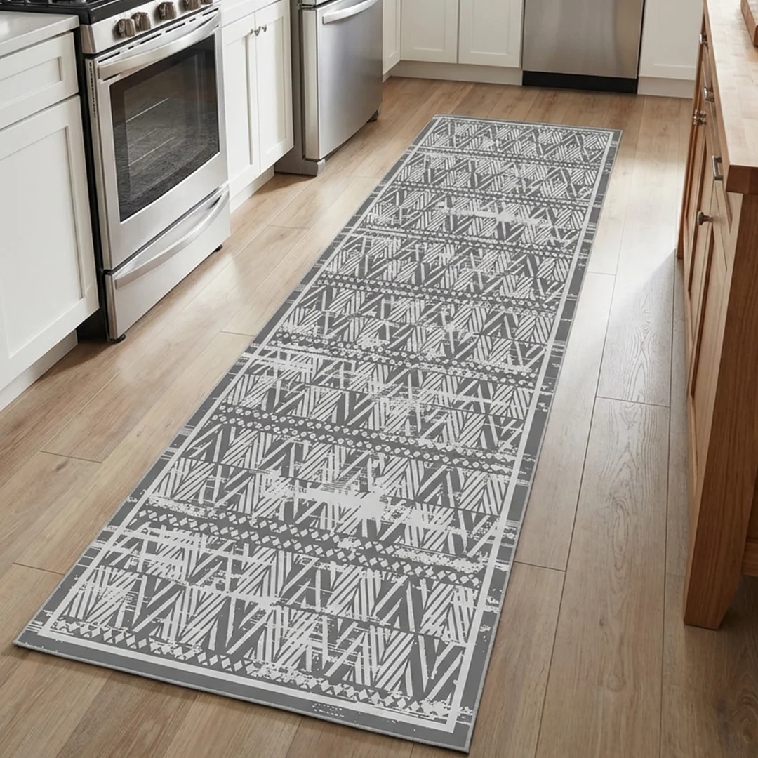 Muddy Carpet Zenith Washable Area Rug for Living Room and Bedroom