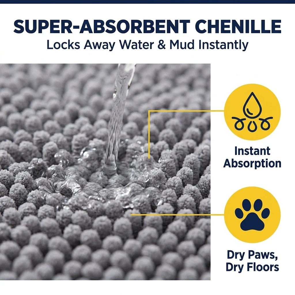 Muddy Mat® Cloud K-9 Hundebett – Donut-Hundebett