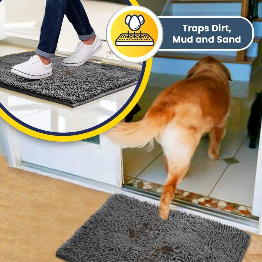 Muddy Mat Anti-Mud Dog Door Mat for Muddy Paws