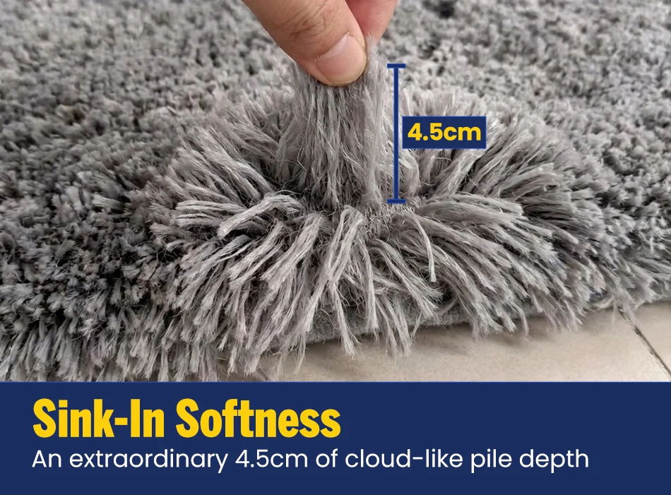 Muddy Mat® Juego de 2 alfombras de baño mullidas, alfombras de microfibra suaves y absorbentes, antideslizantes, de secado rápido y lavables a máquina para suelo, bañera, ducha e inodoro, 20"x30" + 20"x20" en forma de U