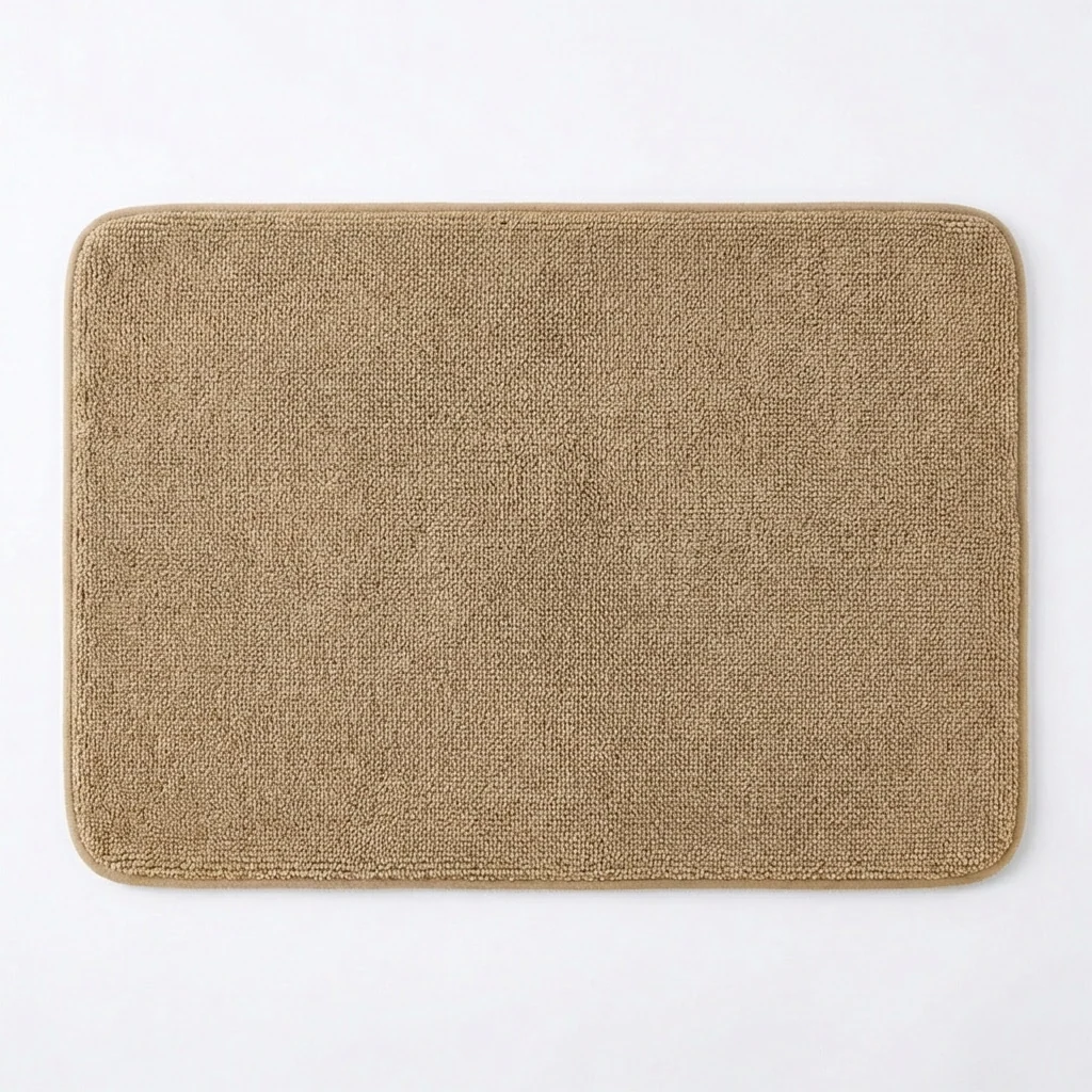 Muddy Mat® CloudStep Bathroom Rugs, Non Slip Bath Mats for Bathroom, Super Absorbent Memory Foam Chenille, Quick Dry Machine Washable Thick Toilet Rug for Shower Tub and Floor