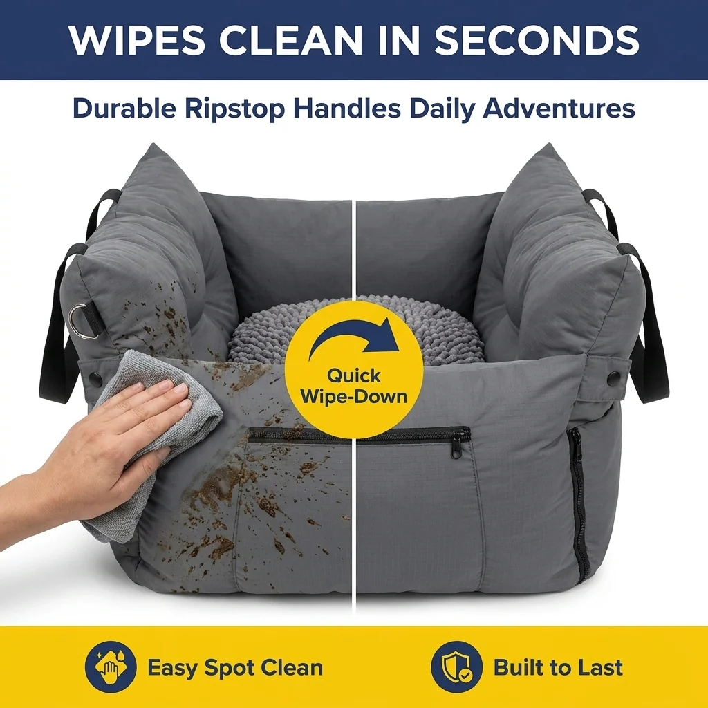 Muddy Mat® Cloud K-9 Travel Dog Bed, 16" x 20"