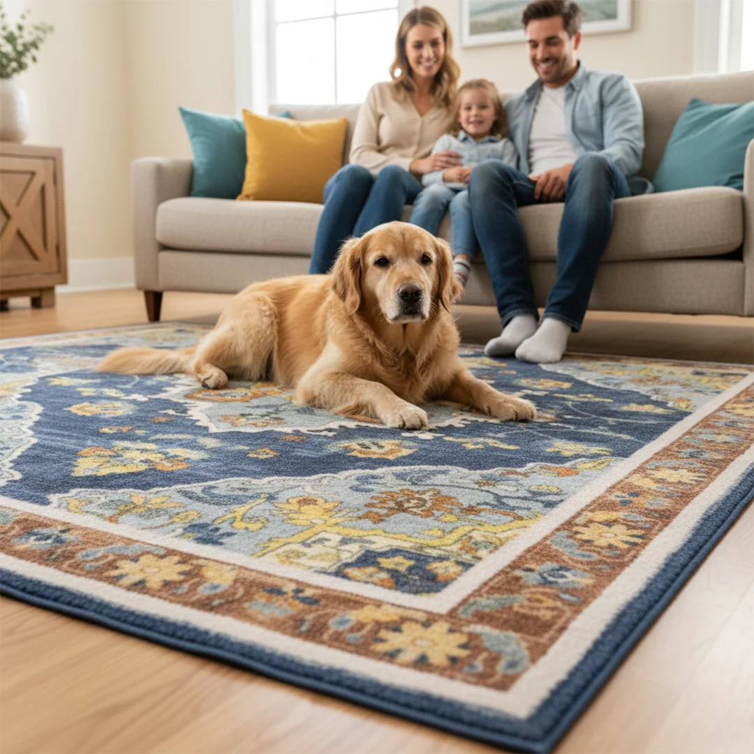 Alfombra lavable Muddy Carpet Mosaic, impermeable, antideslizante y apta para mascotas