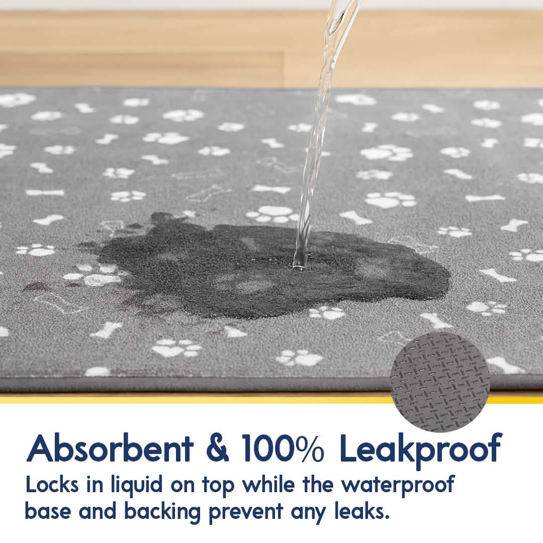 Muddy Mat® pestävät pissasuojat – uudelleenkäytettävät, vedenpitävät 100 % pennun koulutusmatot