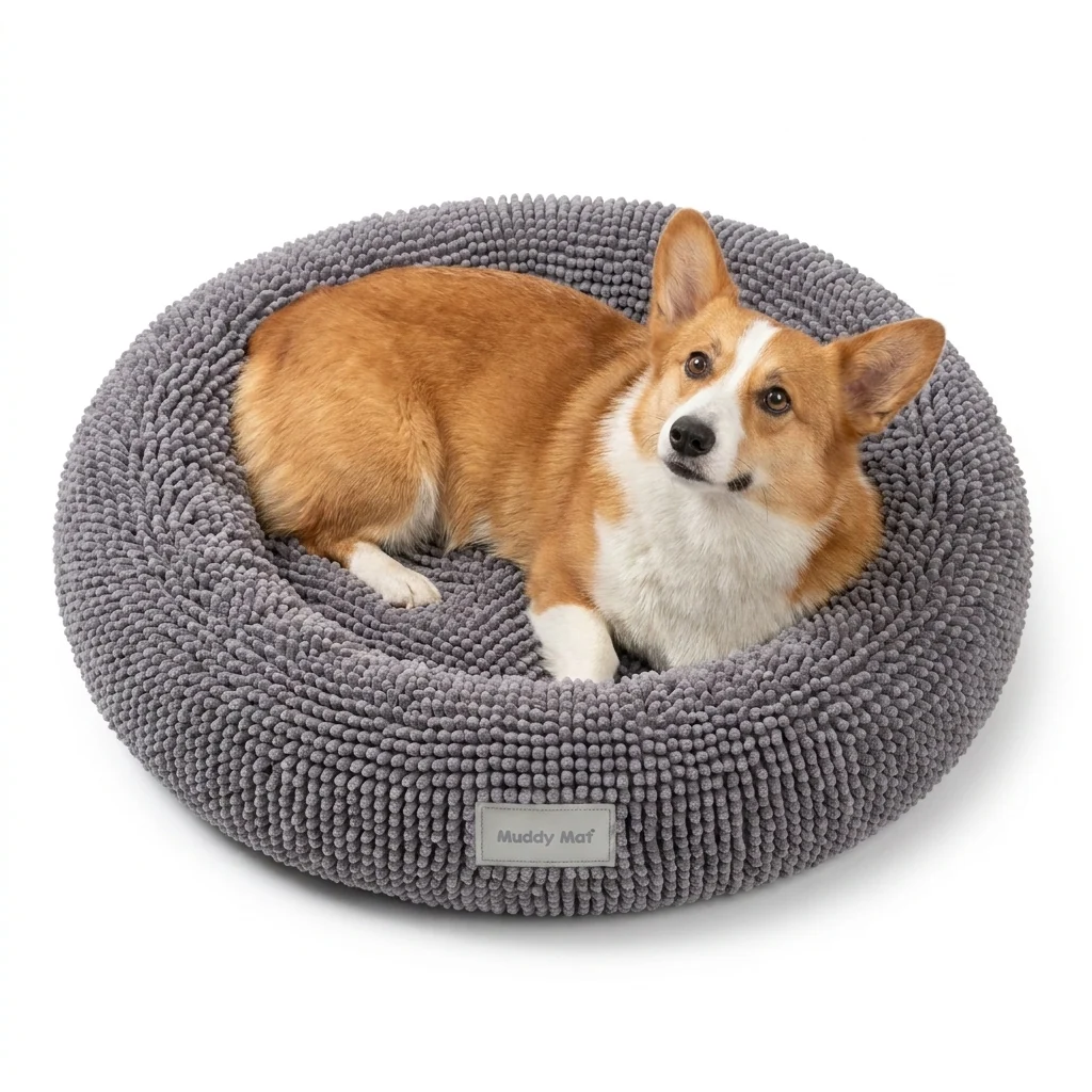 Muddy Mat® Cloud K-9 Hundebett – Donut-Hundebett