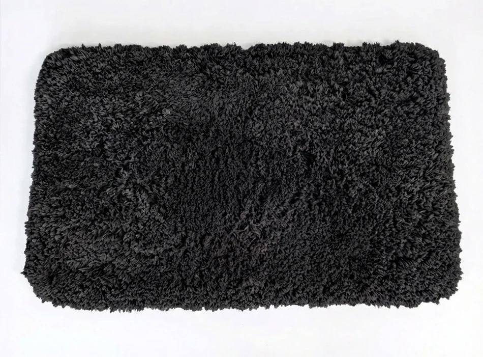 Muddy Mat® Fluffy Bathroom Rug, Soft Absorbent Microfiber Bath Mat, Non Slip, Quick Dry, Machine Washable for Bathroom Floor, Tub, Shower, Toilet and Sink