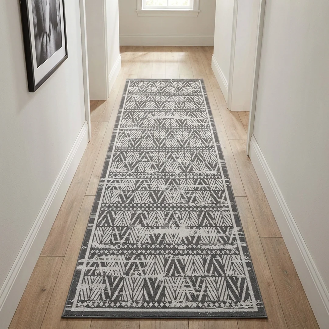 Muddy Carpet Zenith Washable Area Rug for Living Room and Bedroom