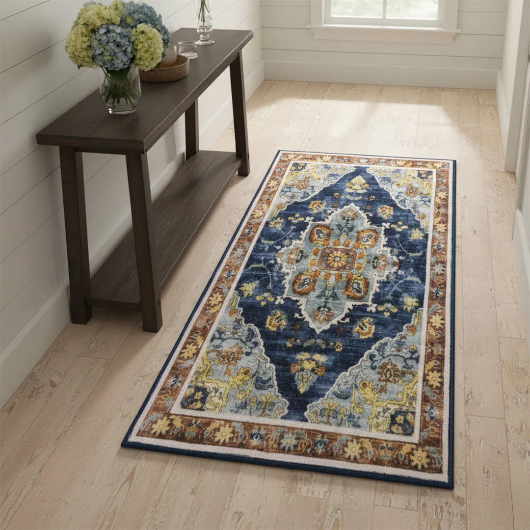 Alfombra lavable Muddy Carpet Mosaic, impermeable, antideslizante y apta para mascotas