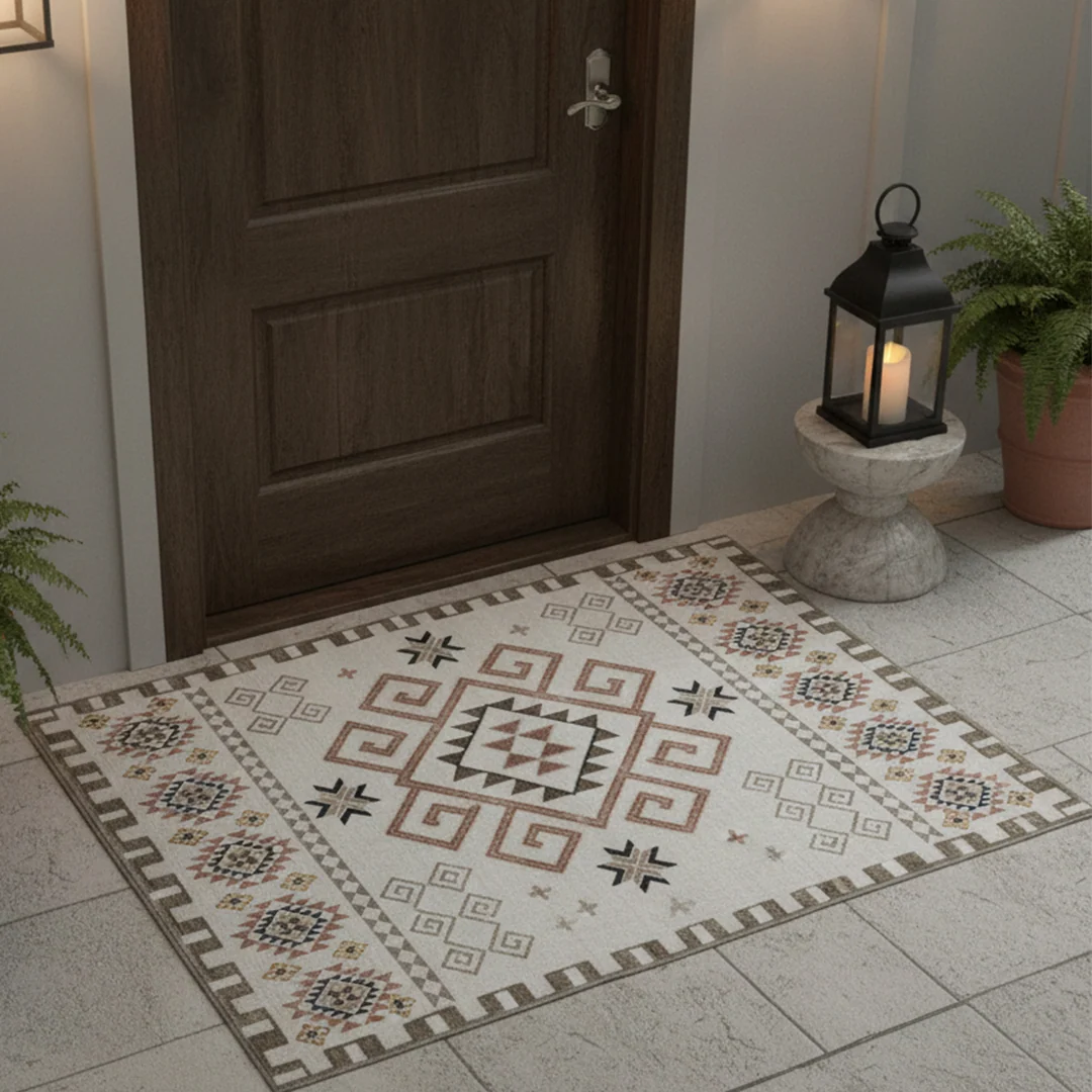 Alfombra lavable y antideslizante Sedona de Muddy Carpet, suave, para salas de estar, dormitorios y comedores