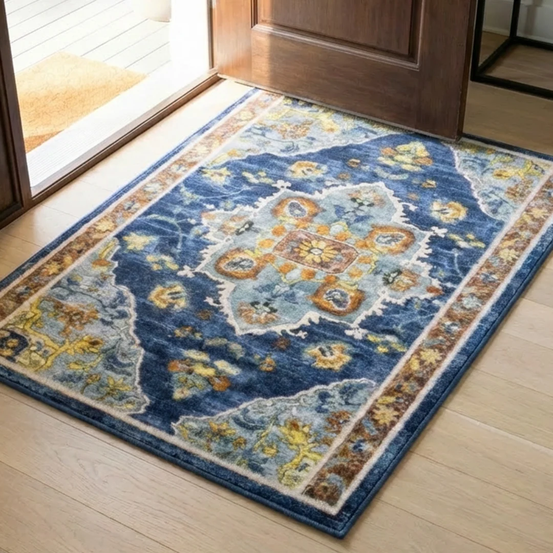 Alfombra lavable Muddy Carpet Mosaic, impermeable, antideslizante y apta para mascotas