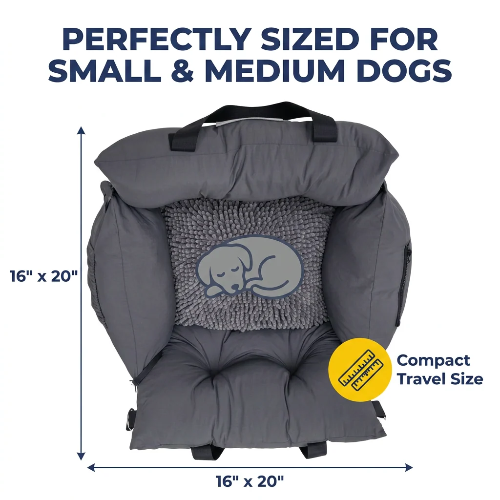 Muddy Mat® Cloud K-9 Reise-Hundebett, 16" x 20"